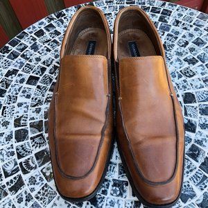 Gordon Rush Marlow Mens Loafers, Cognac, Size 11.5